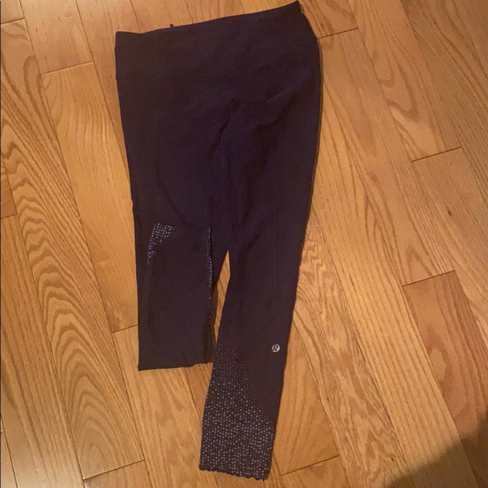 Navy lululemon leggings